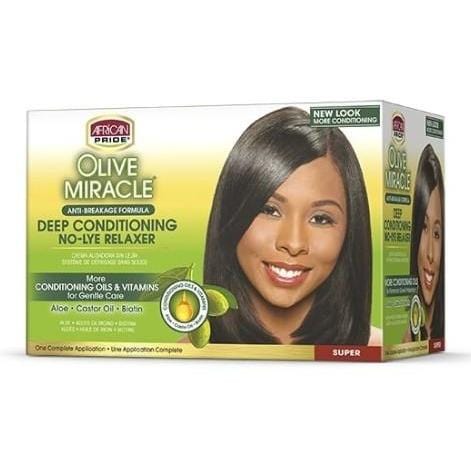 African Pride Deep Conditioning No Lye Relaxer Super