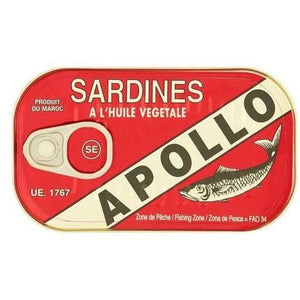 Apollo Sardines In Vegetable Oil 125g