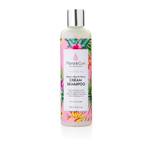 Flora & Curl Rose & Honey Cream Shampoo 300ml