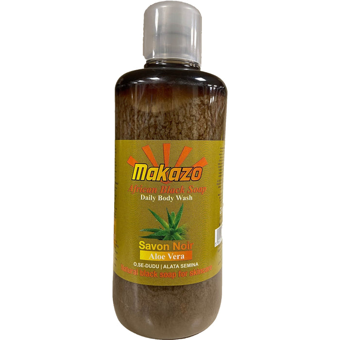 African Black Soap - Makazo African Black Soap Aloe Vera 977 ml