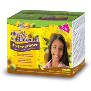 Sofn'Free N'Pretty Olive & Sunflower Relaxer Kit super