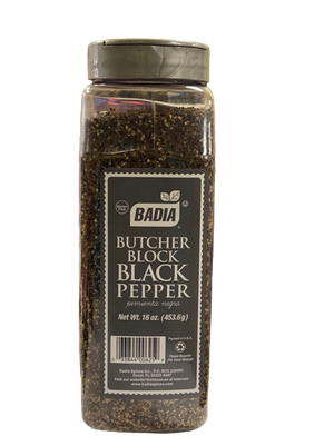 Badia Butcher Block Black Pepper 453,6 g
