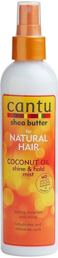 Cantu Natural Hair Coconut Oil Shin and Hold Mist 249 m