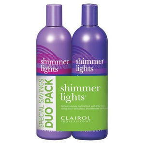 Clairol Shimmer Lights Shampo+Conditioner Duo Pack 16oz