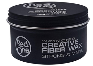 Red one Maximum Control Creative Fiber Wax Strong and Matte 100 ml